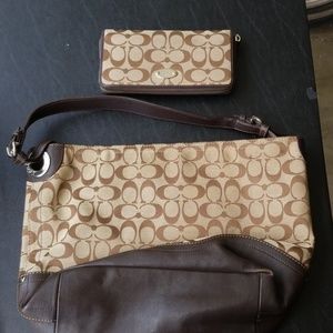 Coach Purse & Wallet set